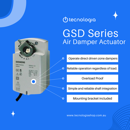 The Greatest Benefits of the Siemens GSD Series Damper Actuator