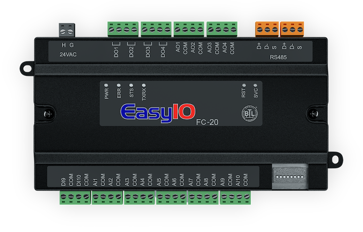 EasyIO-FC-20 Controller - FC Series