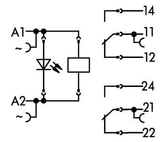 Wago - Relay Module - Pack of 10x 788-512 Series