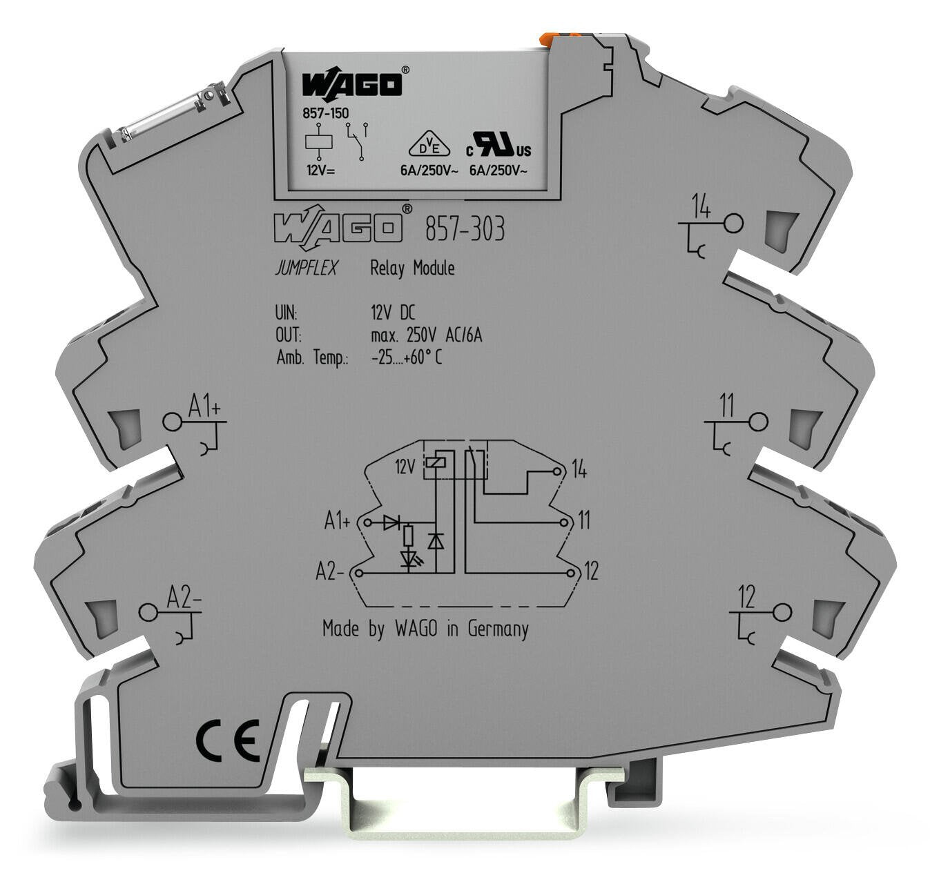 Wago - Relay Module - Pack of 10x 857-303 Series