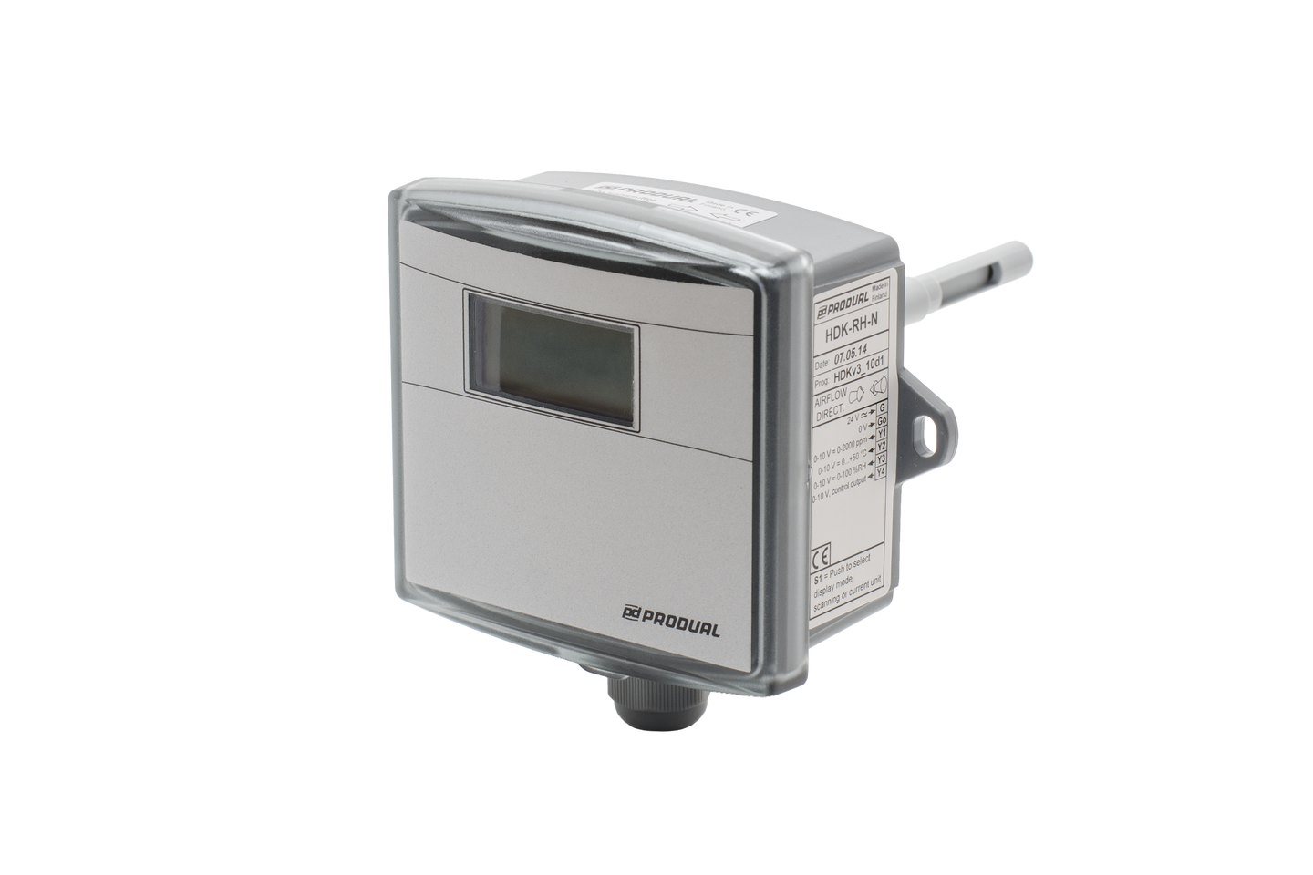 Produal - Duct CO2 Transmitter - HDK Series