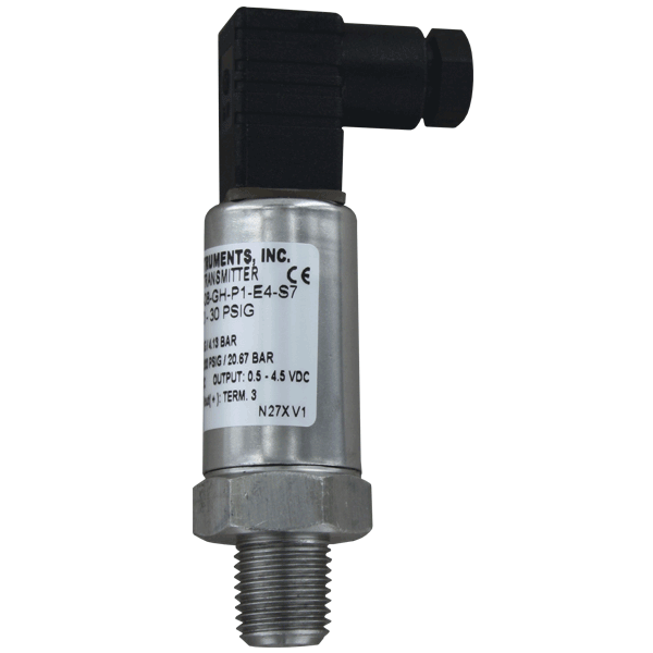 Dwyer - Pressure Transmitter 0.25% Male BSPT DIN 1/4" 4-20mA - 626 Series