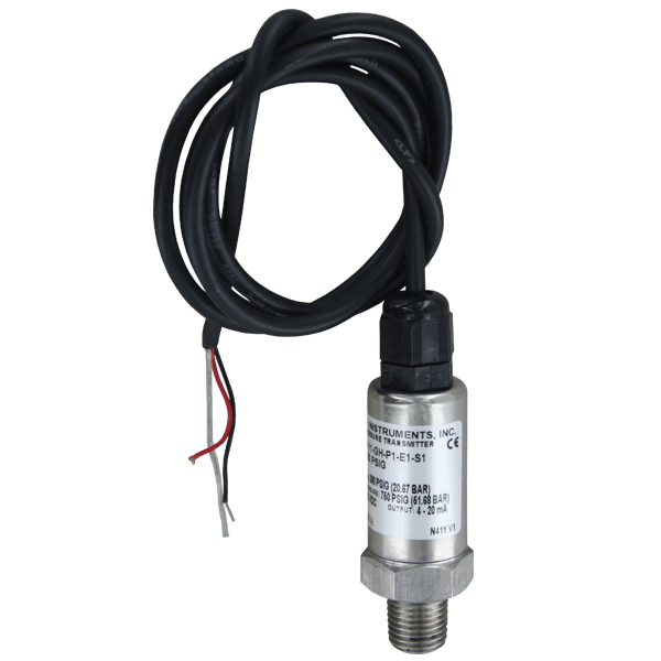 Dwyer - Pressure Transmitter 0.25% Male BSPT DIN 1/4" 4-20mA - 626 Series