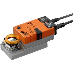 Belimo - Rotary actuator, 5 Nm, AC 100...240 V, Open/close, 3-point, 150 s, Form fit 8x8 mm, IP54 - LM230A-F Series