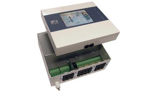 Fidelix - FX-controller with 40 integrated I/O's (Modbus), LAN+WAN ethernet, WiFi, 230V euro-plug power supply