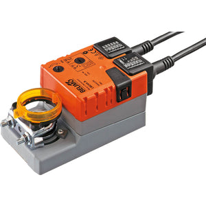 Belimo - Rotary actuator, 5 Nm, AC/DC 24 V, Open/close, 3-point, 150 s, 1x SPDT, IP54 - LM24A-S Series