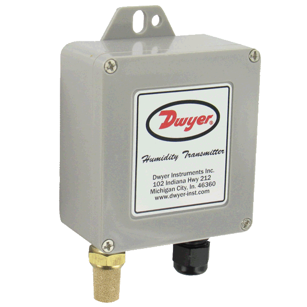 Dwyer - Outside Air Humidity Temp Sensor, 3% RH - WHT Series