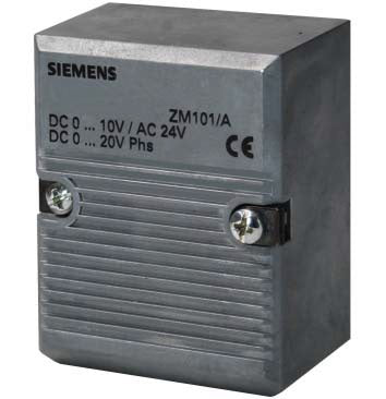 Siemens - Accessories - Terminal housing for control of valves with magnetic actuator